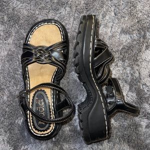 Y2K Mudd platform sandals